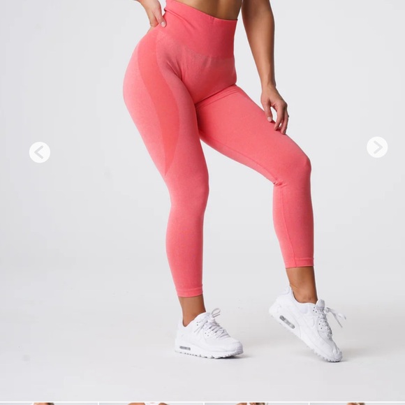 Nvgtn Contour Leggings NWT SIZE L CORAL - Picture 3 of 3